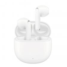 Casti telefoane, Casti wireless Joyroom JR-FB1 Funpods, TWS, Functii AI, Reducere zgomot DNN, Bluetooth 6.0, Autonomie 35h, IP54, USB-C, Alb, lerato.ro