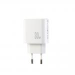 Incarcator retea Joyroom JR-TG6 GaN, 30W, 3A,1x USB-C, 1x Lightning, 1x USB-A, Alb 4 - lerato.ro