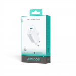 Incarcator retea Joyroom JR-TG6 GaN, 30W, 3A,1x USB-C, 1x Lightning, 1x USB-A, Alb 8 - lerato.ro