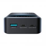 Baterie externa portabila Joyroom JR-PBF05 Pro, 30000 mAh, Afisaj digital, 65W, 3A, 2x USB-C, 1x USB-A, Negru 3 - lerato.ro