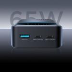 Baterie externa portabila Joyroom JR-PBF05 Pro, 30000 mAh, Afisaj digital, 65W, 3A, 2x USB-C, 1x USB-A, Negru 12 - lerato.ro