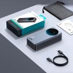 Baterie externa portabila Joyroom JR-PBF05 Pro, 30000 mAh, Afisaj digital, 65W, 3A, 2x USB-C, 1x USB-A, Negru 17 - lerato.ro