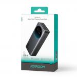 Baterie externa portabila Joyroom JR-PBF05 Pro, 30000 mAh, Afisaj digital, 65W, 3A, 2x USB-C, 1x USB-A, Negru 8 - lerato.ro