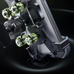 Suport universal bicicleta/moto Joyroom JR-ZS598, Rotire 360 grade, Protectie impotriva vibratiilor, Negru 4 - lerato.ro