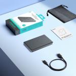 Baterie externa portabila Joyroom JR-PBM08 Pro, 10000 mAh, 22.5W, 3A, 2x USB-C, Wireless Charging, Gri 9 - lerato.ro