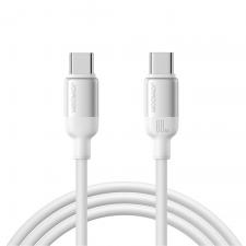 Cablu pentru incarcare si transfer de dateJoyroom S-A62 Lively Series, USB-C la USB-C, 60W, 480Mbps, 1.2m, Alb