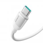 Cablu pentru incarcare si transfer de date  Joyroom S-A62 Lively Series, USB-A la USB-C, 15W, 3A, 480 Mbps, 1.2m, Alb 4 - lerato.ro