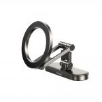 Suport telefon magnetic Joyroom JR-ZS520, Brat pliabil, Rotire 360 grade, Titanium 3 - lerato.ro