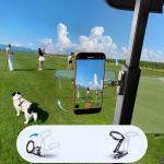 Suport telefon magnetic Joyroom JR-ZS520, Brat pliabil, Rotire 360 grade, Titanium 8 - lerato.ro