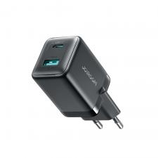 Incarcator retea Joyroom JR-TG8 GaN, 45W, 1x USB-C, 1x USB-A, Negru