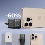 Incarcator retea Joyroom JR-TG8 GaN, 45W, 1x USB-C, 1x USB-A, Negru 12 - lerato.ro