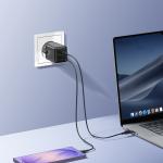 Incarcator retea Joyroom JR-TG8 GaN, 45W, 1x USB-C, 1x USB-A, Negru 13 - lerato.ro
