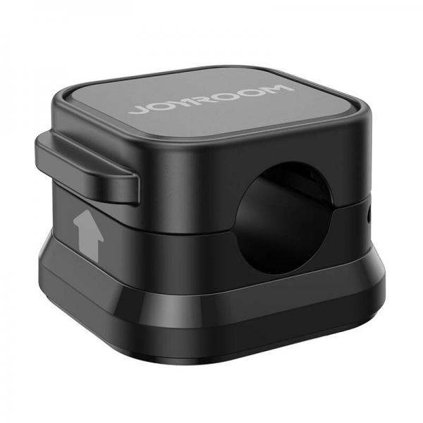 Set 3 organizatoare cabluri birou Joyroom JR-ZS368, Magnetic, Negru