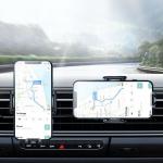 Suport auto Joyroom JR-ZS259 Air Vent Mount, rotire 360 grade, Negru 4 - lerato.ro