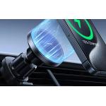 Suport auto Joyroom JR-ZS387, Air Vent Mount, Incarcare Wireless 15W, USB-C, Negru 7 - lerato.ro