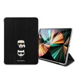 Husa Karl Lagerfeld KLFC12OKCK Saffiano Karl & Choupette compatibila cu iPad Pro 12.9 inch (2021) Negru 3 - lerato.ro