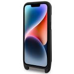 Carcasa Karl Lagerfeld Crossbody Saffiano Karl and Choupette compatibila cu iPhone 14 Plus / 15 Plus, Negru 6 - lerato.ro