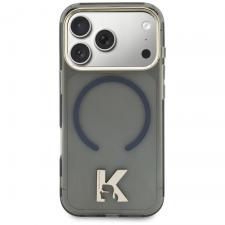 Carcasa Karl Lagerfeld IML K Head Logo cu MagSafe compatibila cu iPhone 17, Negru
