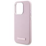 Carcasa Karl Lagerfeld FW Metal Plate cu MagSafe compatibila cu iPhone 15 Pro, Roz 7 - lerato.ro