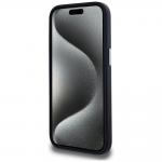 Carcasa Karl Lagerfeld FW Metal Plate cu MagSafe compatibila cu iPhone 15, Negru 6 - lerato.ro