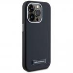 Carcasa Karl Lagerfeld FW Metal Plate cu MagSafe compatibila cu iPhone 15 Pro Max, Negru 5 - lerato.ro