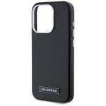 Carcasa Karl Lagerfeld FW Metal Plate cu MagSafe compatibila cu iPhone 15 Pro Max, Negru 7 - lerato.ro