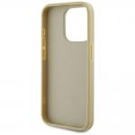 Carcasa Karl Lagerfeld Wrinkled Metal Signature compatibila cu Iphone 15 Pro Max, Gold 8 - lerato.ro