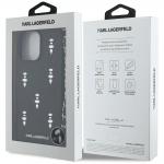 Carcasa Karl Lagerfeld Saffiano Crystals cu snur compatibila cu iPhone 16 Pro, Negru 8 - lerato.ro
