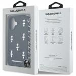 Carcasa Karl Lagerfeld Saffiano Crystals cu snur compatibila cu iPhone 16, Negru 8 - lerato.ro