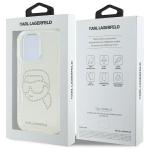 Carcasa Karl Lagerfeld IML, Logo Karl din cristale, compatibila cu iPhone 16 Pro Max, Transparent 9 - lerato.ro