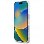 Carcasa Karl Lagerfeld IML, Logo Karl din cristale, compatibila cu iPhone 16, Transparent 6 - lerato.ro