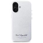 Carcasa Karl Lagerfeld Hotel RSG compatibila cu Iphone 16, Gri 2 - lerato.ro