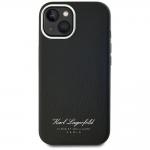 Carcasa Karl Lagerfeld Hotel RSG compatibila cu Iphone 15, Negru 2 - lerato.ro