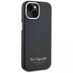 Carcasa Karl Lagerfeld Hotel RSG compatibila cu Iphone 15, Negru 5 - lerato.ro