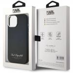 Carcasa Karl Lagerfeld Hotel RSG compatibila cu Iphone 15, Negru 9 - lerato.ro