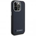 Carcasa Karl Lagerfeld FW Metal Plate cu MagSafe compatibila cu iPhone 15 Pro, Negru 5 - lerato.ro