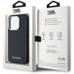 Carcasa Karl Lagerfeld FW Metal Plate cu MagSafe compatibila cu iPhone 15 Pro, Negru 9 - lerato.ro