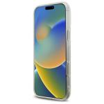 Carcasa Karl Lagerfeld IML, logo din stras, conpatibila cu Iphone 16 Pro Max, Transparent 6 - lerato.ro