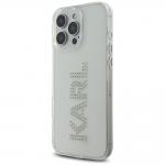 Carcasa Karl Lagerfeld IML, logo din stras, conpatibila cu Iphone 16 Pro, Transparent 3 - lerato.ro