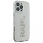 Carcasa Karl Lagerfeld IML, logo din stras, conpatibila cu Iphone 16 Pro, Transparent 5 - lerato.ro
