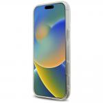 Carcasa Karl Lagerfeld IML, logo din stras, conpatibila cu Iphone 16 Pro, Transparent 6 - lerato.ro