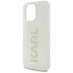 Carcasa Karl Lagerfeld IML, logo din stras, conpatibila cu Iphone 16 Pro, Transparent 7 - lerato.ro