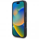 Carcasa Karl Lagerfeld HC Grained PU, cu suport pentru card, compatibila cu iPhone 16, Negru 6 - lerato.ro