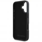 Carcasa Karl Lagerfeld HC Grained PU, cu suport pentru card, compatibila cu iPhone 16, Negru 8 - lerato.ro