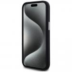 Carcasa Karl Lagerfeld, logo din silicon, compatibila cu Iphone 15, Negru 6 - lerato.ro