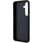 Carcasa Karl Lagerfeld Fixed Glitter Ikonik, Logo Metalic, compatibil cu Samsung Galaxy S24 Plus, Negru 8 - lerato.ro
