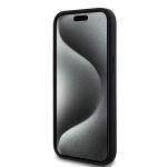 Carcasa Silicone Karl Lagerfeld, logo K&C, cu MagSafe, compatibila cu iPhone 15 Plus / 14 Plus, Negru 6 - lerato.ro