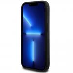 Carcasa din silicon cu logo metalic Karl Lagerfeld compatibila cu iPhone 14 Pro, Negru 6 - lerato.ro