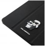 Husa Karl Lagerfeld Saffiano Magnetic Karl & Choupette, compatibila cu iPad Pro 11 inch 2024, Negru 8 - lerato.ro