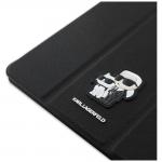 Husa Karl Lagerfeld Saffiano Magnetic Karl & Choupette compatibila cu iPad Pro 13 inch 2024, Negru 8 - lerato.ro